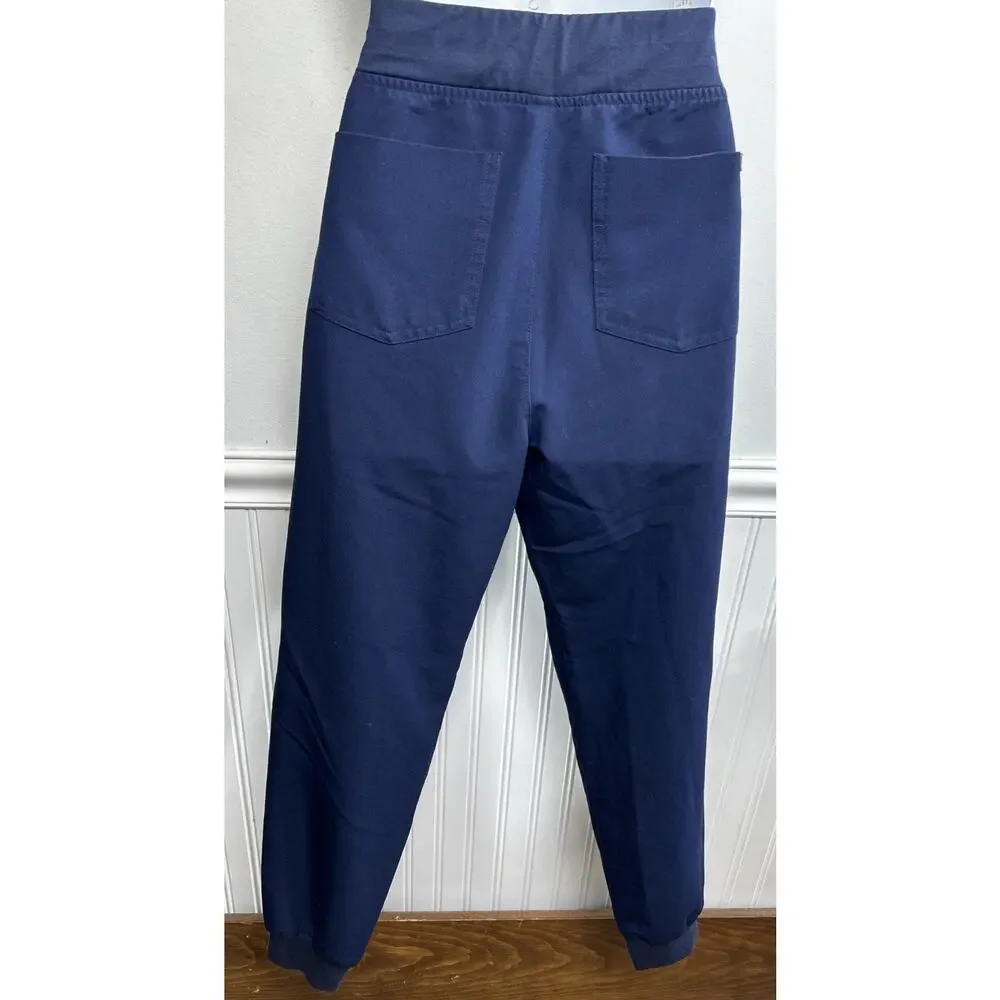 Lot of Three Figs Bottoms/Pants S Technical Collection Navy & Red Joggers